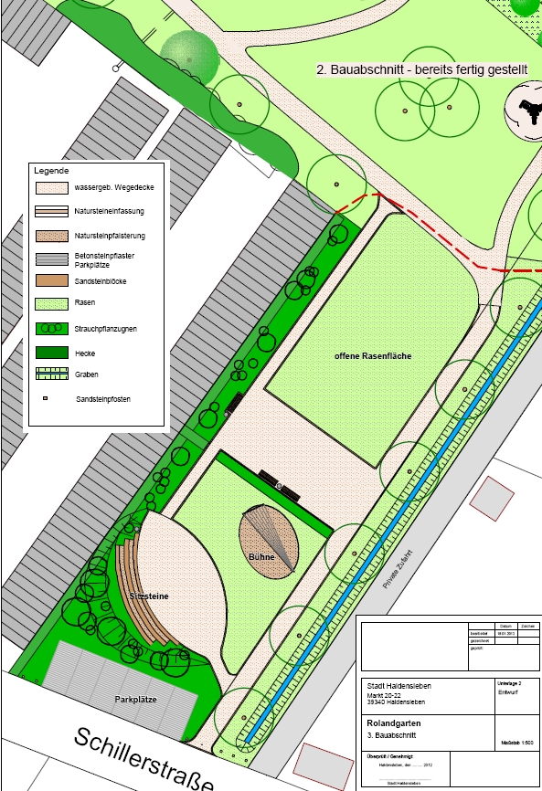 Plan 3. TA Rolandgarten Foto