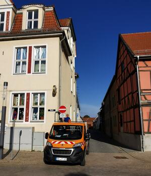 Radfahrer Einbahnstraße Steinstraße